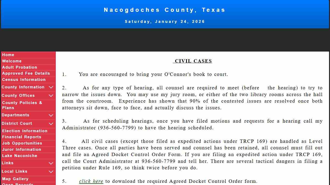 Nacogdoches County, Texas