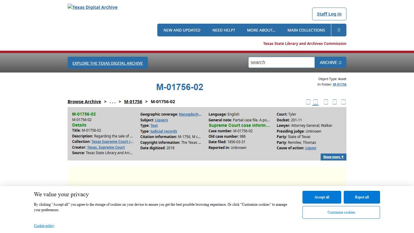 M-01756-02 Texas Digital Archive